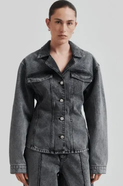 Columdore Denim Jakke, Denim Grey, S