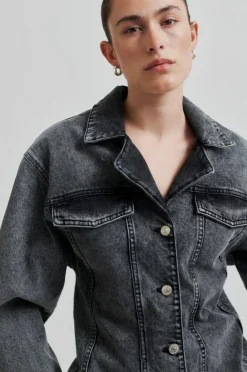 Columdore Denim Jakke, Denim Grey, S