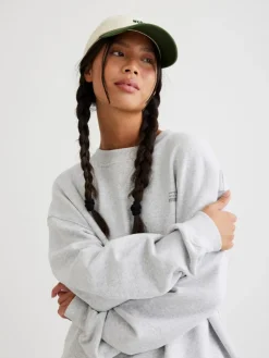 Core Twill Kasket, Offwhite-Army, One size