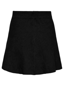 Cosima Short Skater Nederdel, Black, S