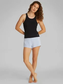 Cotton 3-pak Tank Top, Black, XS