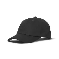 Cotton Twill Cap, Black