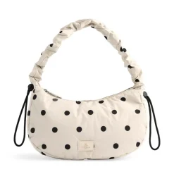 Crave Håndtaske, Polka Dot Creme