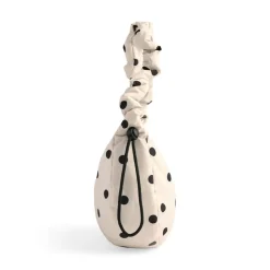 Crave Håndtaske, Polka Dot Creme