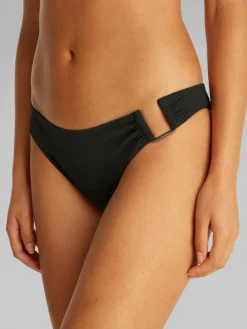 Curved Delta Bikinitrusser, Black, M