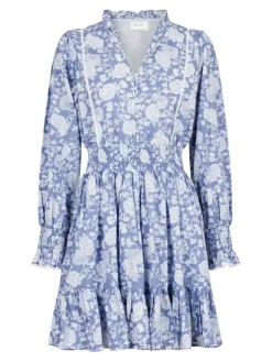 Daffodil Belle Flower Kjole, Light Blue, 42