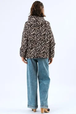 DaiLL Jakke, Leopard Print, S