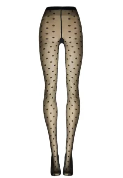 Daisy Tights, Black, L
