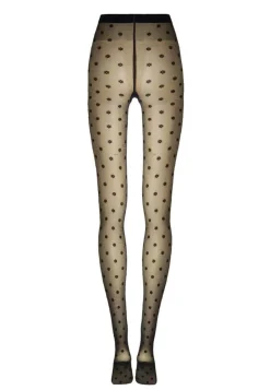 Daisy Tights, Black, L