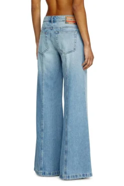 D-Akii Flare Jeans, Light Blue, W26/L30