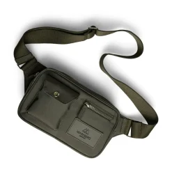 Darla Bæltetaske, Dark Olive/Gold