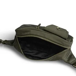 Darla Bæltetaske, Dark Olive/Gold