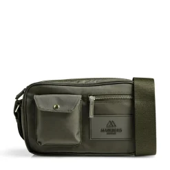 Darla Crossbody, Dark Olive/Gold