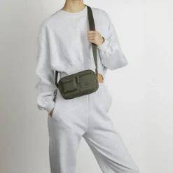 Darla Small Crossbody, Dark Olive