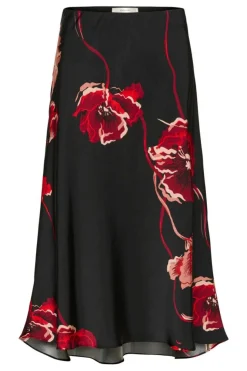 DawnIW Nederdel, Black Poppy Rose, 40