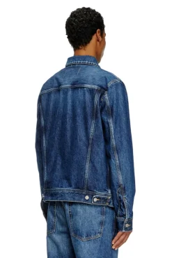 D-Barcy Denimjakke, Medium Blue, L