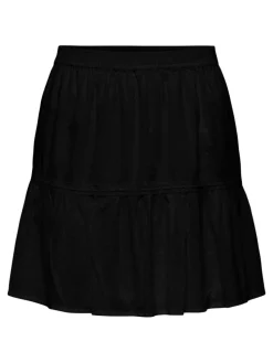 Deffie Kort Nederdel, Black, L