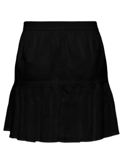 Deffie Kort Nederdel, Black, L