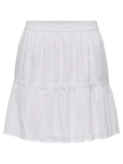 Deffie Kort Nederdel, Cloud Dancer, XL