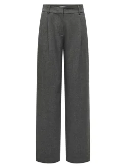 Deluxe Life Bukser, Medium Grey Melange, L/L32