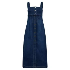 Denimkjole, Denim Blue, XL