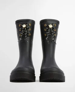 Devlin Mid Welly Gummistøvler, Black, 37