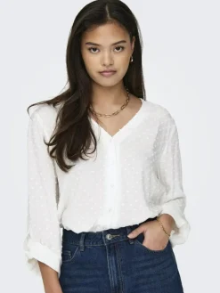 Diana Bluse, Cloud Dancer, XS