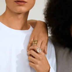 Diego Ring, Gold Plated