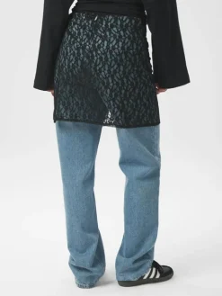 Diffana Wrap Nederdel, Black, 40