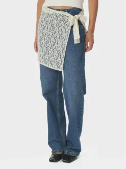 Diffana Wrap Nederdel, Creme, 36