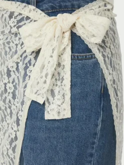 Diffana Wrap Nederdel, Creme, 36