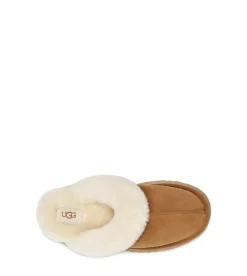 Disquette Slippers, Chestnut, 42