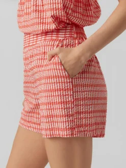 Dixie Højtaljede Shorts, Bittersweet, L