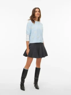 Doffy Cardigan, Cashmere Blue, XL