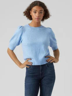 Doffy Kortærmet Striktrøje, Little Boy Blue, M