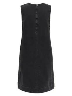 Dorsi Denimkjole, Washed Black, XS