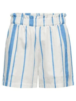 Dorthea Shorts, Cloud Dancer/Blue, L