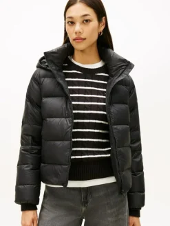 Down Casual Jakke, Black, M