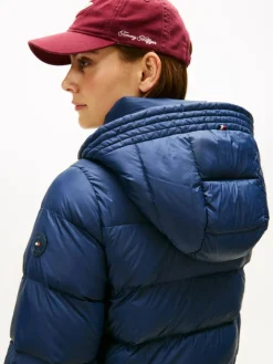 Down Casual Jakke, Dark Night Navy, S