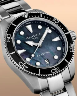 DS Action C048.210.11.121.00 Dameur, Blue/Black, 34,5 mm