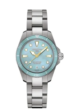 DS Action C048.210.44.131.00 Dameur, Light Blue, 34,5 mm