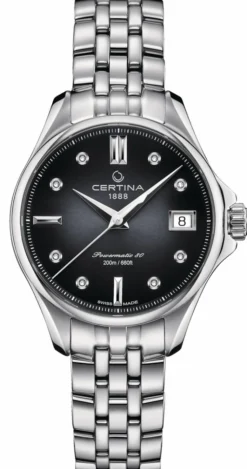 DS Action C032.207.11.056.00 Ur, Stål/Sort