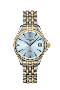 DS Action Lady Diamonds C032.051.44.046.00 Dameur, Iceblue, 34 mm