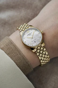 DS-8 C033.051.33.118.00 Dameur, Guld, 27 mm