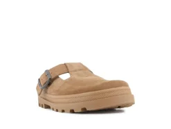 Dunelite Pyla Suede Mules, Dear Brown, 37