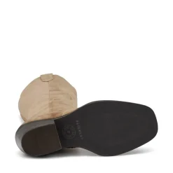 Dusty Long Støvler, Taupe Suede, 39