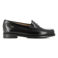 Easy Weejuns Penny Loafers, Black Leather, 41