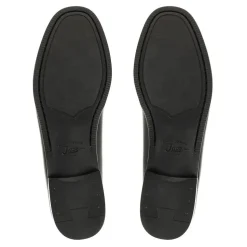 Easy Weejuns Penny Loafers, Black Leather, 41