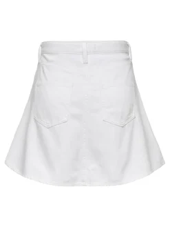 Eden A-nederdel, White, XL