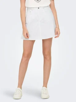 Eden A-nederdel, White, XL